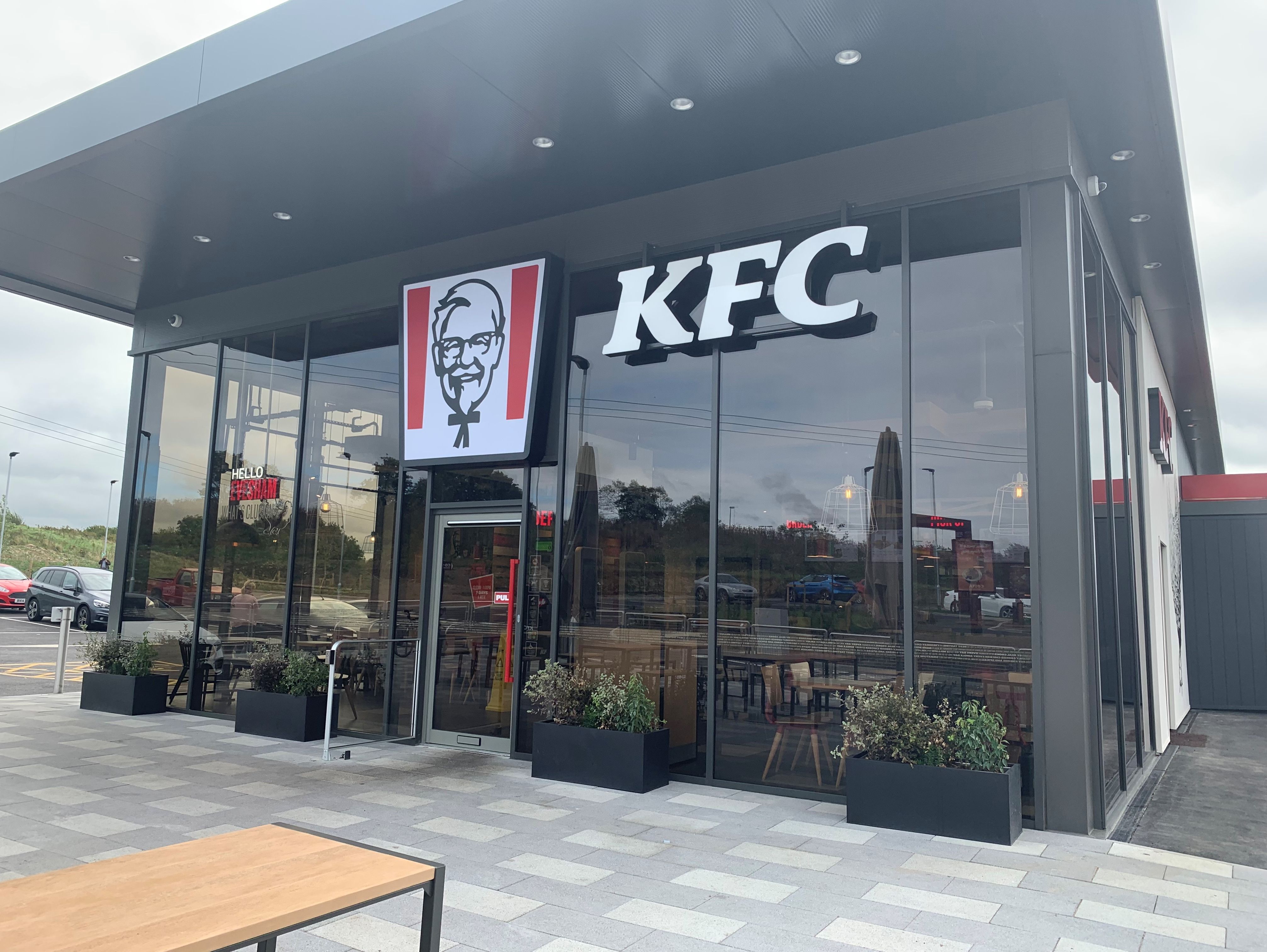 KFC Glass Doors
